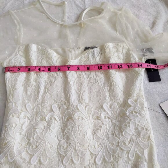NWT Lulus Long Sleeve Lace Dress - Size S - Picture 12 of 16